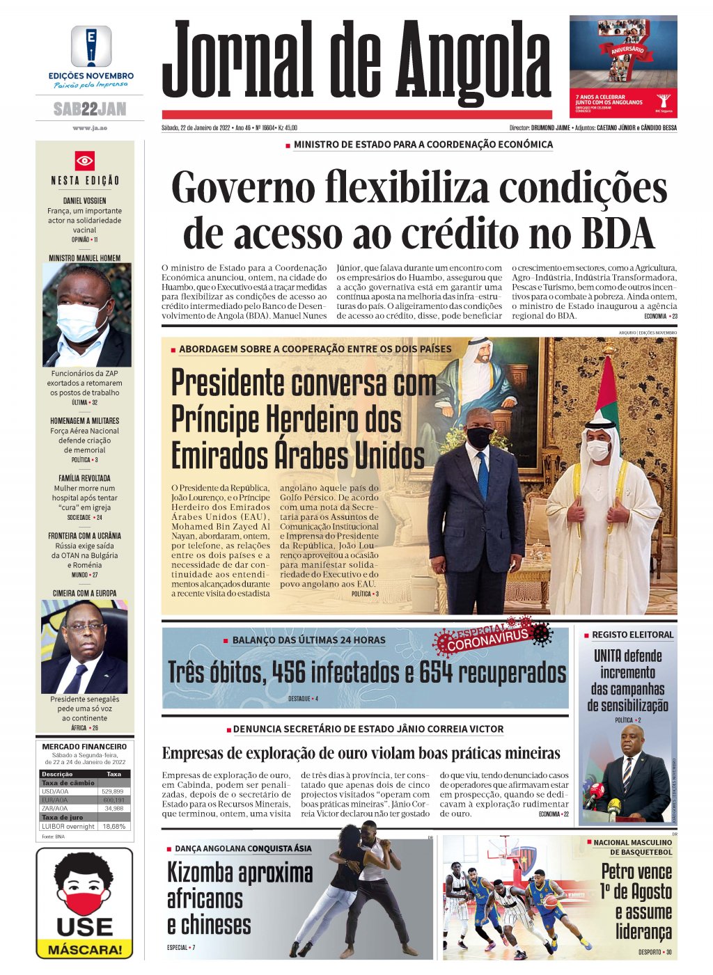 Jornal de Angola - Notícias - 1º de Agosto descarta qualquer