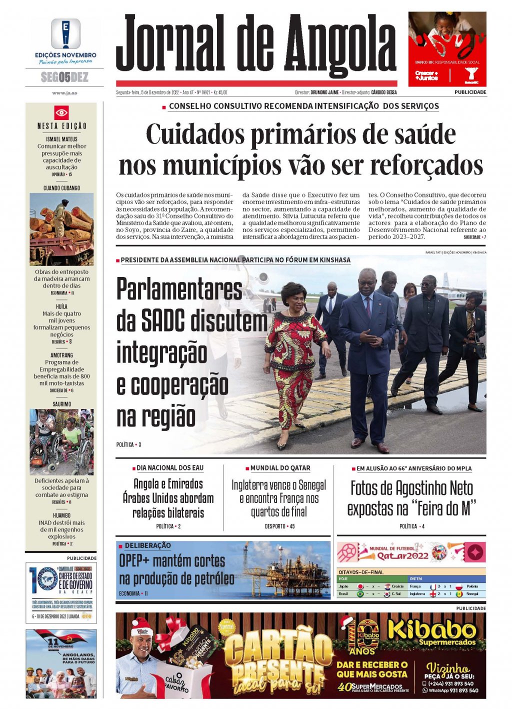 Jornal de Angola - Notícias - Xadrez: Equipas confirmam presenças