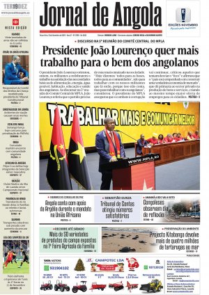 Jornal de Angola - Notícias - Orgulhosamente 1° de Agosto